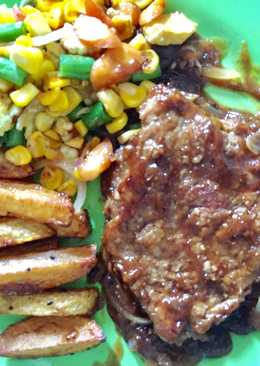 Steak tenderloin ala rumahan