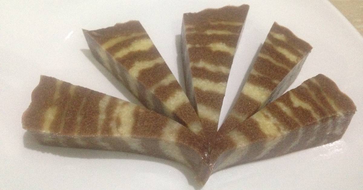 126 resep puding zebra enak dan sederhana - Cookpad