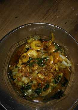 Orak arik sayur udang