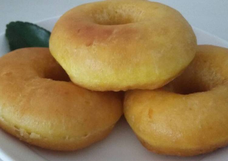 resep masakan Donat labu kuning Jco #pasti jadi#