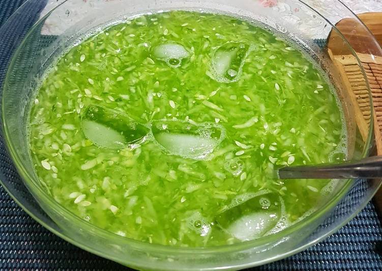 resep Es timun nata de coco