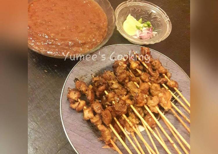 Resep Sate Ayam Bumbu Kacang Kiriman dari Ayumi Reza Sinaga