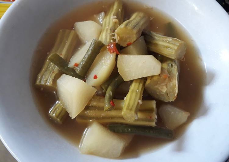 Resep Sayur asem klentang / buah kelor oleh Mutyara