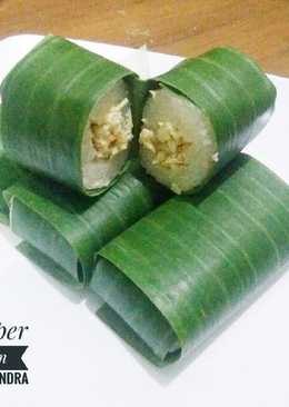 Lemper isi ayam