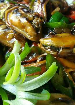 Kerang Ijo Saus Tiram