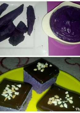 Brownies ubi ungu