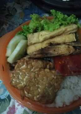 Goreng ikan,tahu,tempe