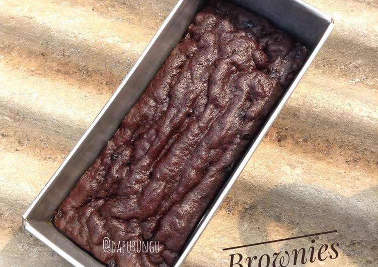 resep Brownies Ultah Sederhana