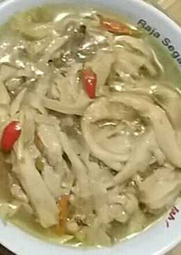 Oseng jamur tiram pedas