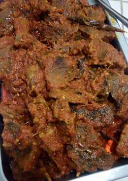 Rendang Pedass Sederhana