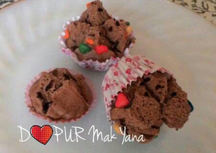 resep masakan Bolu kukus mekar (coklat)