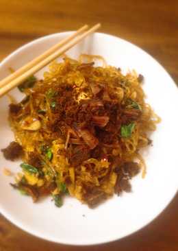Shirataki Goreng Suir Rendang Keto