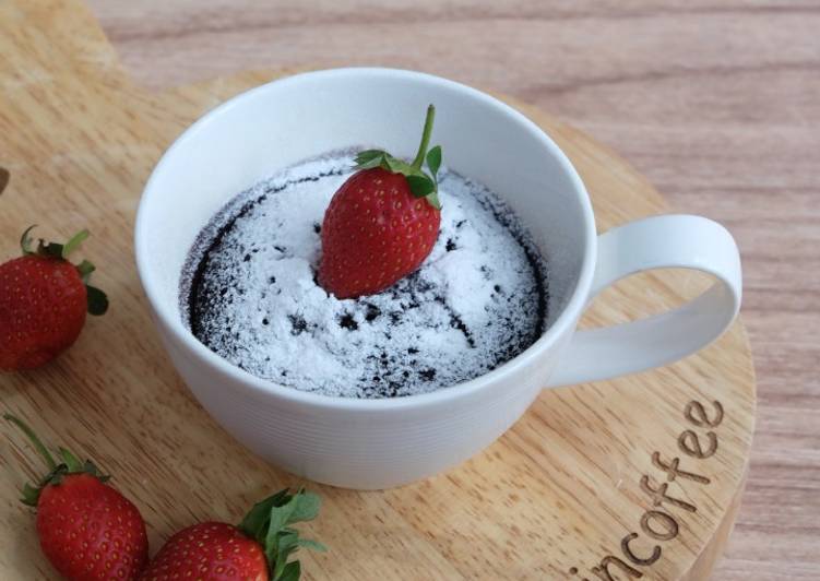 gambar untuk cara membuat Mug Cake Kukus