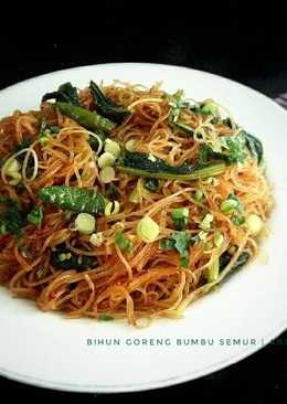 Bihun Goreng Bumbu Semur