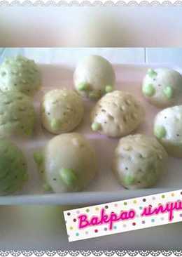 Bakpao menul kacang hijau