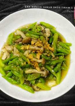 Cah buncis jamur saos tiram