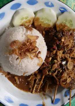 Sate Kuah Kacang a.k.a Sate Madura