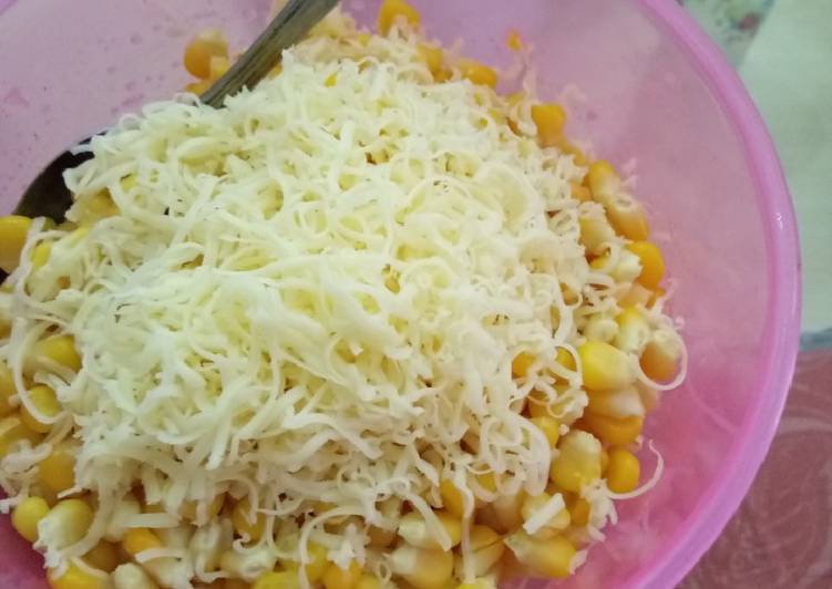 gambar untuk cara membuat Jasuke (jagung susu keju)