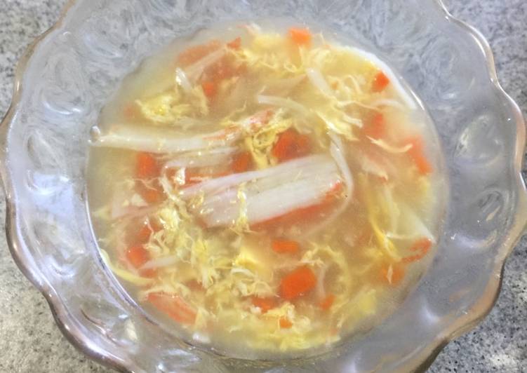 Resep Sup kepiting ala mila By Kar Mi La