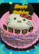 Hello Kitty Cake based Rainbow Cake