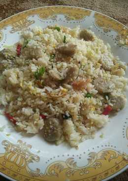 Nasi Goreng Rawit plus Baso