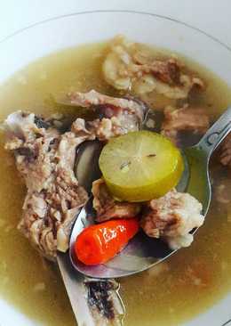 Garang Asem Daging #Keto (mudah, segar dan enak)