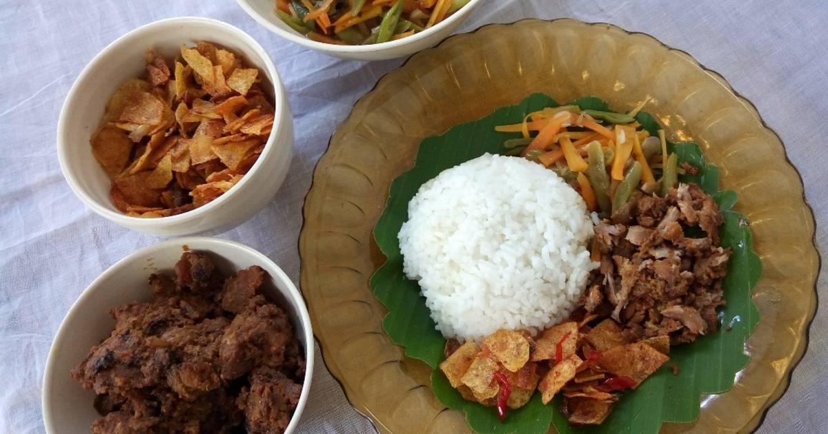  Resep Nasi Rames Daging Suwir oleh Niken Indriati Cookpad