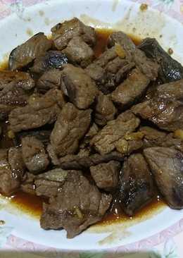 Bistik sapi saos kecap ingriss
