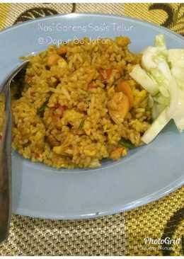 Nasi Goreng Sosis Telur