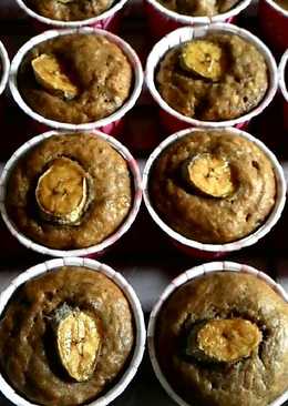 Banana muffin super praktis (resep mb tintin rayner)