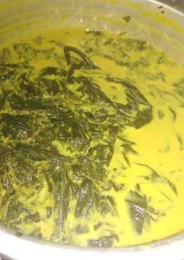 Gulai daun singkong (non msg)