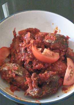 Balado pedas ikan tenggiri