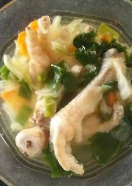 Sop ceker ayam