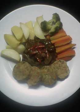 Beef veggie galantine