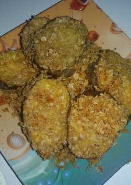 9. Terong goreng oats kilat