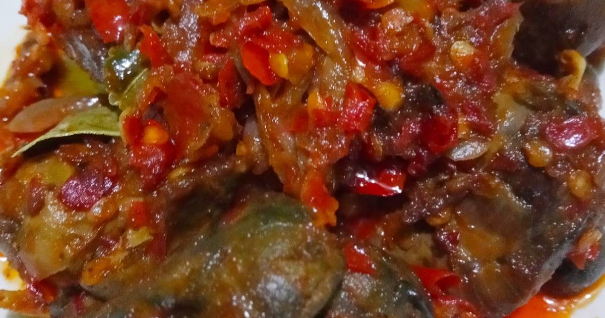 13 resep hati ayam pedas bumbu merah enak dan sederhana 