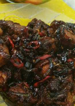 Ayam goreng kecap pedas manis(rasa seperti ayam bakar kecap)ðŸ˜˜ðŸ˜˜