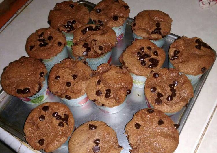 resep masakan Cup cake based blackforest