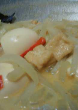 Lodeh Manisa, Tahu dan Telur