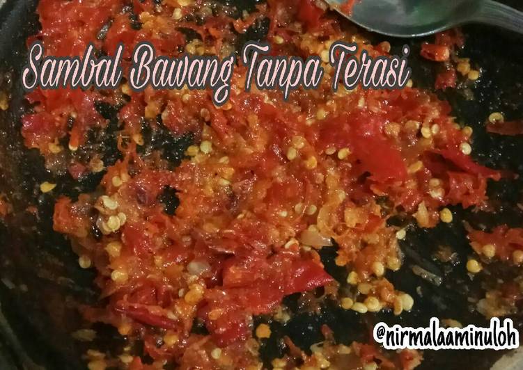 gambar untuk cara membuat Sambal Bawang Tanpa Terasi