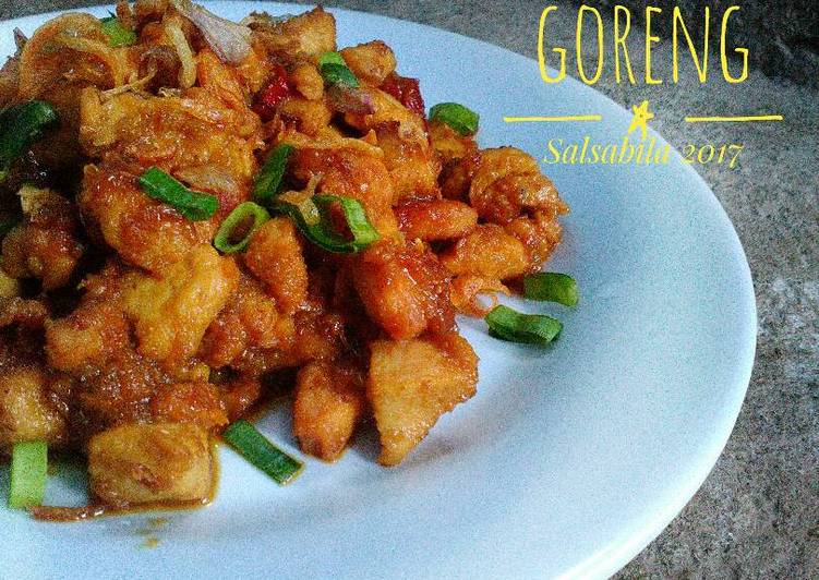 resep masakan Sate Ayam Goreng