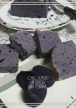 Cake kukus ubi ungu