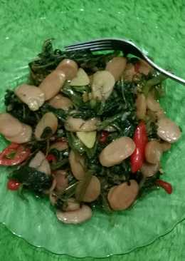 Tumis Kangkung Sosis