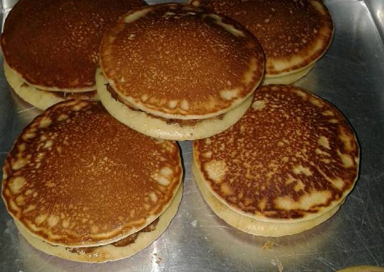 resep masakan Pancake/dorayaki
