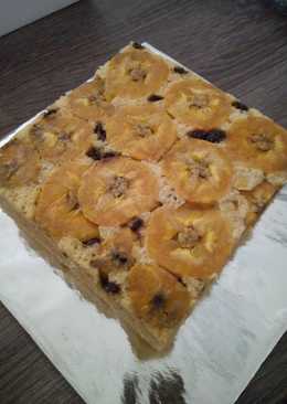 Bolu pisang keju (kukus)