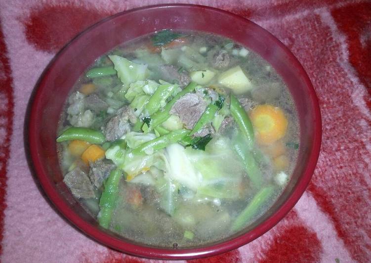 resep lengkap untuk Sayur Sop Daging Sapi