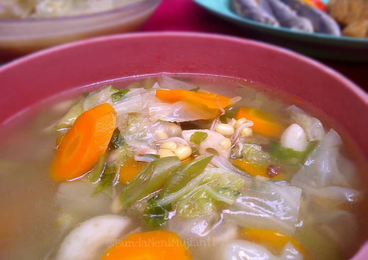 gambar untuk resep Sayur Bening Sop Kreasi