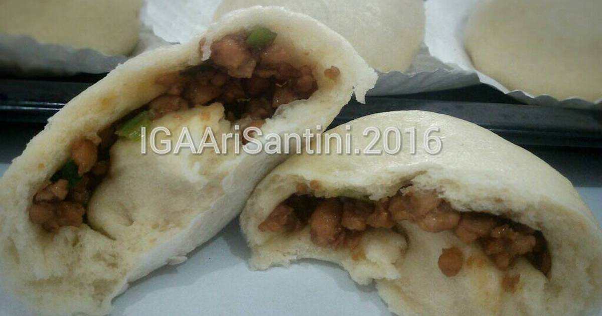 Resep Bakpao Isi Ayam ala Iga Ari Santini