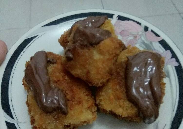 Resep Nugget pisang isi keju, oles nutella Karya Yunda Haisani Rahmah