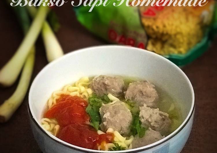 gambar untuk resep Bakso sapi homemade